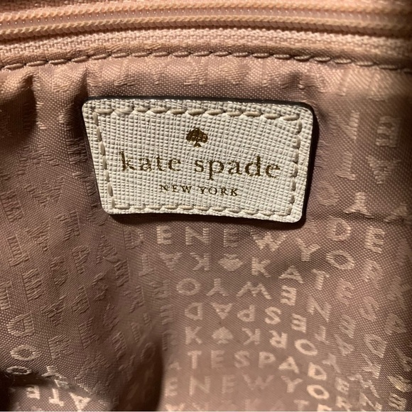Kate Spade Newbury Lane Caning White Bag - Picture 7 of 16